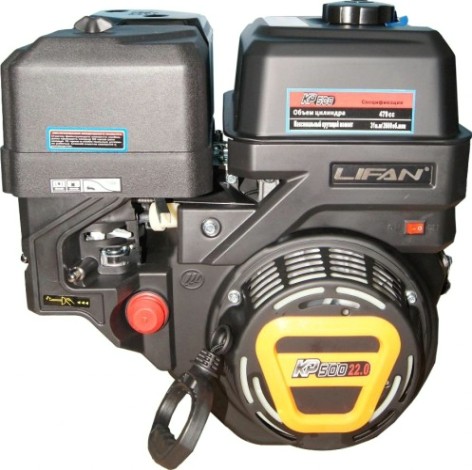 Бензиновый двигатель LIFAN KP500 3А 22 л.с. (вал 25мм) [KP500 3А]