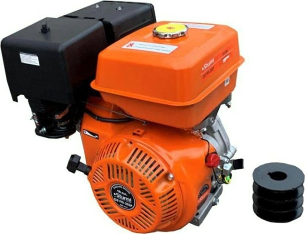 Бензиновый двигатель Sturm GE190-25SP для мотоблока, 3-х ручейковый шкив Бензиновый двигатель Sturm GE190-25SP для мотоблока, 3-х ручейковый шкив