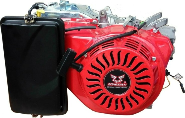 Бензиновый двигатель ZONGSHEN ZS 190 F2 15 л.с. (вал конус, без бака) [1T90Q190F]