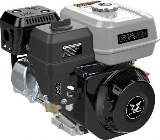 Бензиновый двигатель ZONGSHEN ZS GB 210E-2 (конус) [1T90QS211]