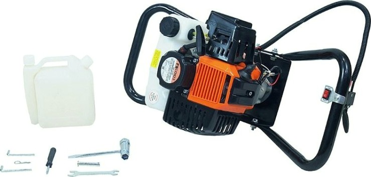 Бензобур СОЮЗ ББС-1530 стальная рама