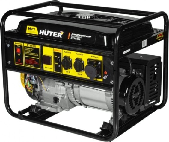 Бензогенератор HUTER DY 9500 L [64/1/39]