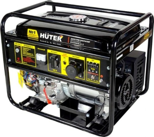 Бензогенератор HUTER DY 9500 LX-3 электростартер [64/1/41]