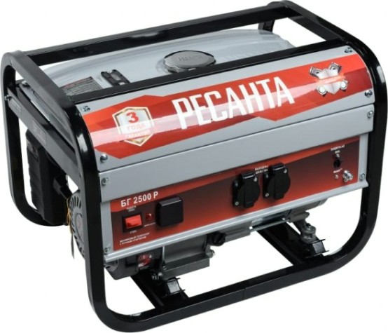 Бензогенератор Ресанта БГ 2500 Р [64/1/50]
