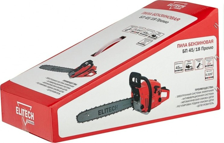 Бензопила ELITECH БП 45/18 Промо [188596]