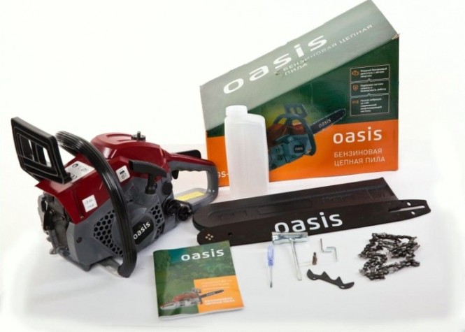 Бензопила OASIS GS-17 [4640015389910]