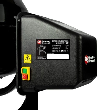 Бетоносмеситель QUATTRO ELEMENTI Gravity 120 [915-991]