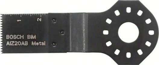 Биметаллическое погружное пильное полотно BOSCH 10х20 мм [2608661641]