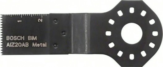 Биметаллическое погружное пильное полотно BOSCH 20х20 мм [2608661640]