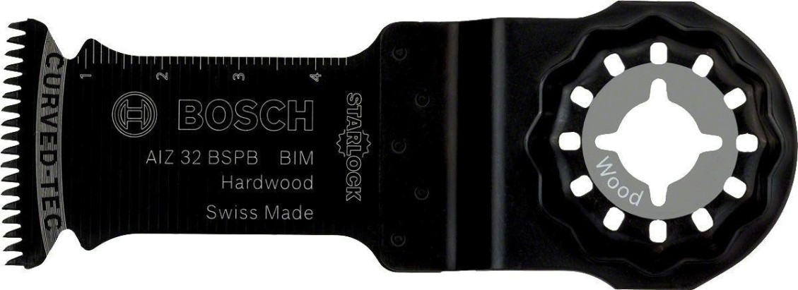 Биметаллическое погружное пильное полотно BOSCH 32х50 мм AIZ 32 APB DIY [2609256945]