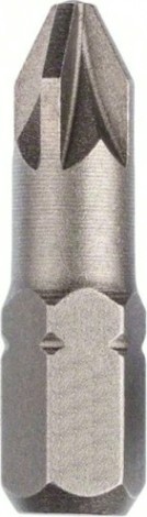 Бита для заворачивания Biber 84322 PZ2 25мм (3шт.) [тов-077042]