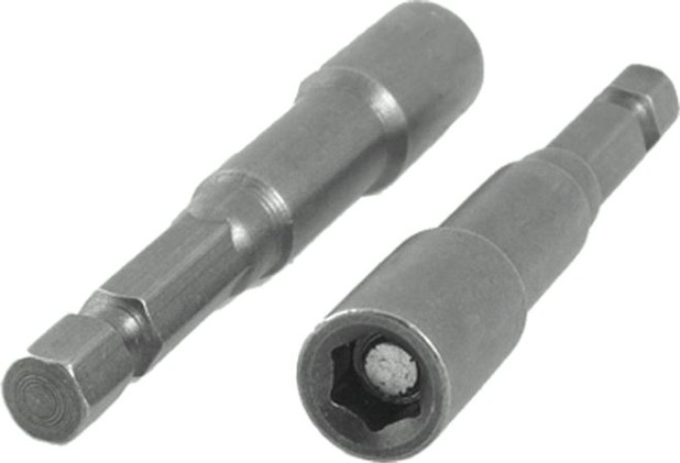 Бита для заворачивания Biber 84615 кровельная с торцевой головкой 13мм, (2шт.) [тов-197217]