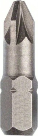 Бита для заворачивания Biber 84722 PZ2 25мм (100шт.) [тов-084982]