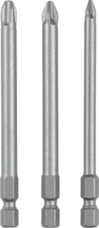 Бита для заворачивания BOSCH 89 ММ PH1/2/3 Extra Hard 3шт xh [2609255966]