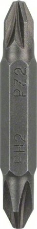 Бита для заворачивания BOSCH двусторонняя 45 мм PH2-PZ2 Extra Hard xh [2609255955]