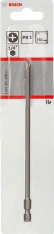 Бита для заворачивания BOSCH Extra Hard 152 мм PH1 [2607001539]