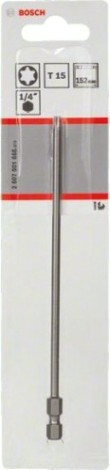 Бита для заворачивания BOSCH Extra Hard 152 мм T15 [2607001666]