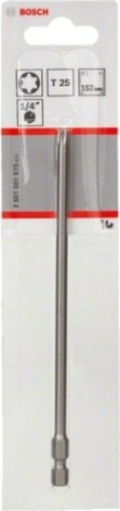 Бита для заворачивания BOSCH Extra Hard 152 мм T25 [2607001670]