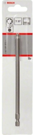 Бита для заворачивания BOSCH Extra Hard 152 мм T27 [2607001672]