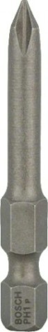 Бита для заворачивания BOSCH Extra Hard 49 мм PH1 3шт [2607001526]