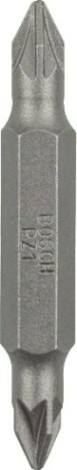 Бита для заворачивания BOSCH Extra Hard двусторонняя 45 мм PZ1/PZ1 [2607001741]