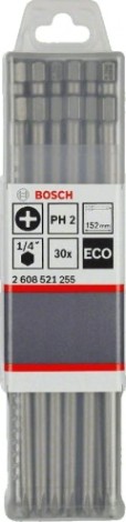 Бита для заворачивания BOSCH PH2 152ММ ECO 30шт [2608521255]