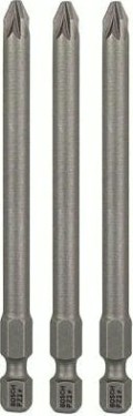 Бита для заворачивания BOSCH РZ2 х 90 мм Extra Hart (3шт) [2607001583]