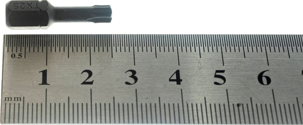 Бита для заворачивания D.BOR IMPACT Torsion TORX 25, 25 мм (арт. d-it-t25-025-010) (10 шт.) [D03-DITT25025010]