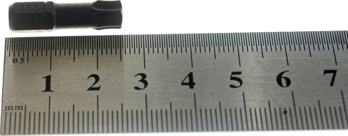 Бита для заворачивания D.BOR IMPACT Torsion TORX 40, 25 мм (арт. d-it-t40-025-010) (10 шт.) [D03-DITT40025010]