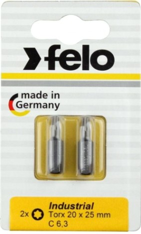 Бита для заворачивания FELO 02630036 torx 30x25, серия industrial, 2 шт в блистере Бита для заворачивания FELO 02630036 torx 30x25, серия industrial, 2 шт в блистере