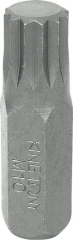 Бита для заворачивания KING TONY SPLINE M5, 10 мм, L - 36 мм 163605M [163605M]