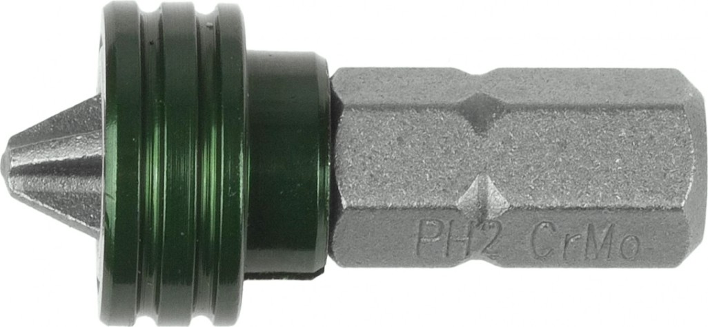 Бита для заворачивания KRAFTOOL ЕХPERT PH2 с магнитным держателем-ограничителем, 25 мм [26128-2-25-1]