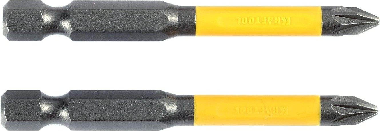 Бита для заворачивания KRAFTOOL INDUSTRIE PZ1 торсионные, обточенные, 65мм, 2шт. [26103-1-65]