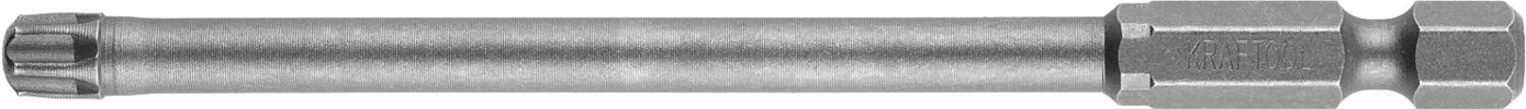 Бита для заворачивания KRAFTOOL X-DRIVE Т30 торсионные кованые, обточенные, 100мм [26125-30-100-1]