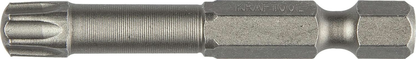 Бита для заворачивания KRAFTOOL X-DRIVE Т30 торсионные кованые, обточенные, 50мм, 2шт. [26125-30-50-2]