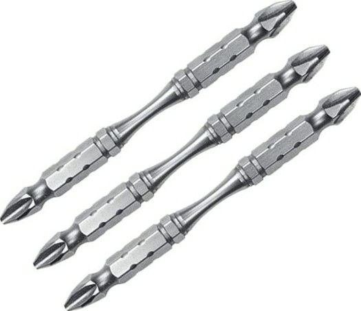 Бита для заворачивания MAKITA B-12326 двусторонняя Silver Torsion PH2, 85 мм, E-form (MZ