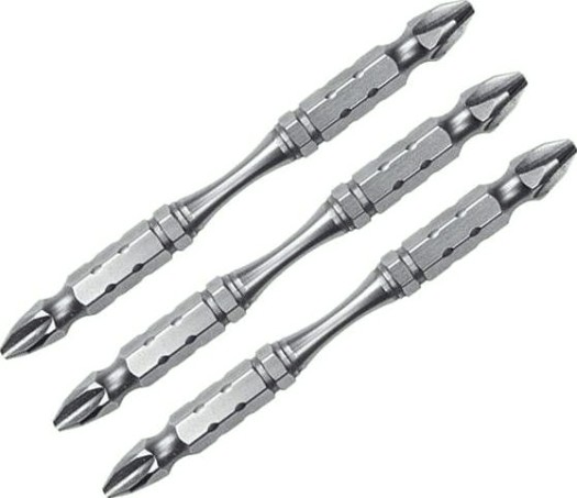 Бита для заворачивания MAKITA B-21858 двусторонняя Silver Torsion PH1, 110 мм, E-form (M