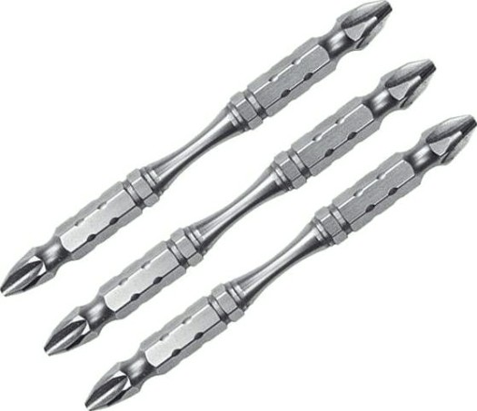 Бита для заворачивания MAKITA B-21892 двусторонняя Silver Torsion PH3, 110 мм, E-form (M