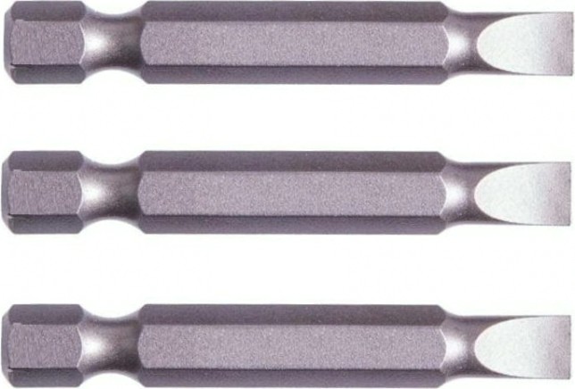 Бита для заворачивания MAKITA B-25317 SL1.0x5.5, 50 мм, E-form (MZ), 3 шт.