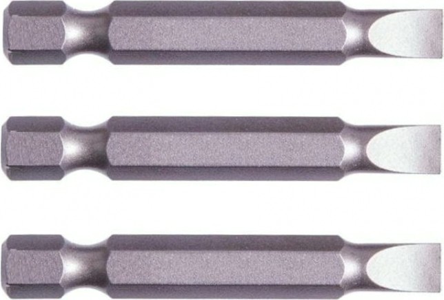 Бита для заворачивания MAKITA B-25323 SL1.2x6.5, 50 мм, E-form (MZ), 3 шт.