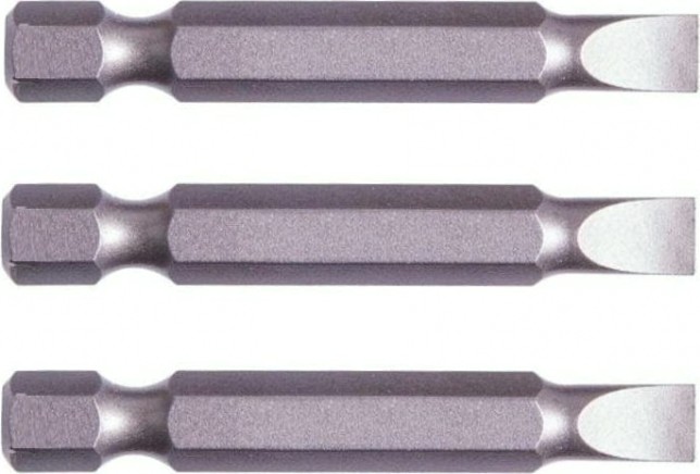 Бита для заворачивания MAKITA B-25345 SL1.6x8.0, 50 мм, E-form (MZ), 3 шт.