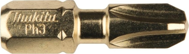 Бита для заворачивания MAKITA B-28341 Impact Gold PH3, 25 мм, C-form, 2 шт.