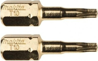 Бита для заворачивания MAKITA B-28391 Impact Gold T10, 25 мм, C-form, 2 шт.