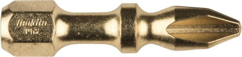 Бита для заворачивания MAKITA B-42195 Impact Gold Shorton Double Torsion PH2, 30 мм, E-f