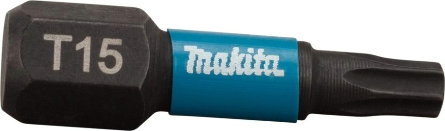 Бита для заворачивания MAKITA B-63666 Impact Black T15, 25 мм, C-form, 2 шт.