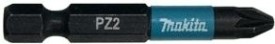 Бита для заворачивания MAKITA B-63753 Impact PZ2, 50 мм, Е-form (MZ), 2 шт.