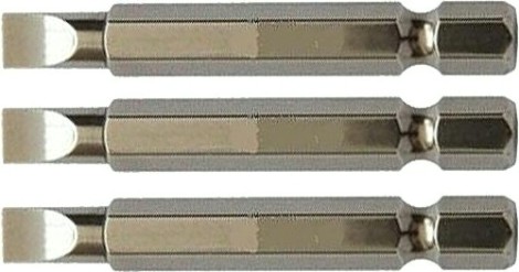 Бита для заворачивания MAKITA P-06220 SL1.2x6.5, 50 мм, E-form (MZ), 3 шт.