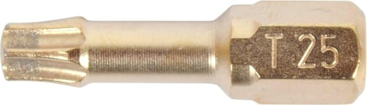 Бита для заворачивания MAKITA P-38722 алмазная T25, 25 мм, C-form, 3 шт.