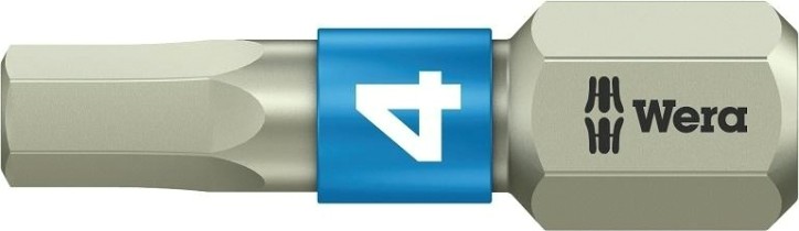 Бита для заворачивания, нержавеющая сталь WERA 3840/1 TS 4,0 мм, 25 мм WE-071074 [WE-071074]