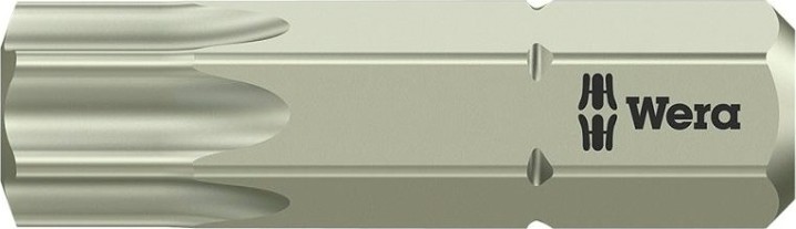 Бита для заворачивания, нержавеющая сталь WERA 3867/1 TS TX40, 25 мм WE-071038 [WE-071038]